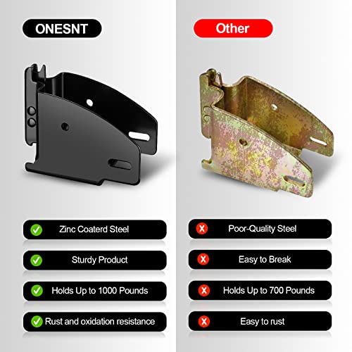 4 Pack E Track Wood Beam BracketsETrack Accessories Wood Beam End