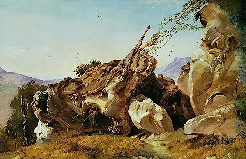 Tableau Toile Friedrich Nerly pour habiller un mur vide et raviver votre décoration 60x90