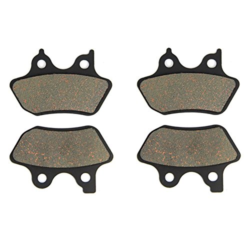 SOMMET Motorrad Bremsbeläge Vorne + Hinten für HARLEY DAVIDSON 35th Anniversary Super Glide 2005-2007