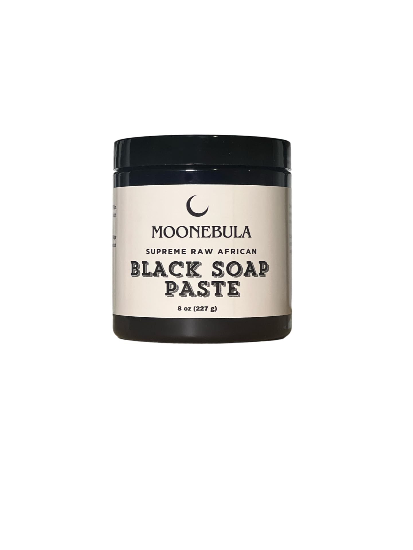 Raw African Black Soap Paste – 100% Pure and Natural from Ghana. Effective for Acne Treatment, Eczema, Dry Skin, Scars, and Dark Spots. Ideal for Pimples and Blackheads - Face and Body Wash.