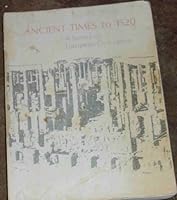 A Survey of European Civilization Ancient Times to 1520 B000H45XAQ Book Cover