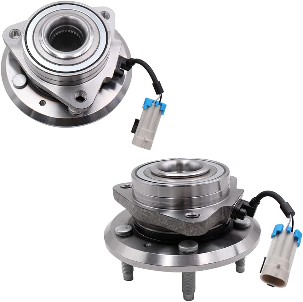 PAROD 2Pack 513276 Front Wheel Hub Bearing Assembly Compatible with 07-09 Chevy Equinox, 07-09 Pontiac Torrent, 07-09 Suzuki XL-7, 08-10 Saturn Vue 5 Lugs W/ABS