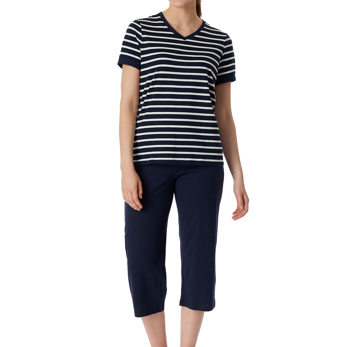 Schiesser Schlafanzug Casual Essentials Schlafanzug Set