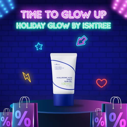 ISNTREE Hyaluronic Acid Daily Sun Gel 50ml, 1.69 fl oz | SPF 30 | Korean Skincare | Moisturizing | No White Cast | Lightweight | Mild Formula | Daily SPF | Korean Sunscreen | Broad Spectrum - Image 3