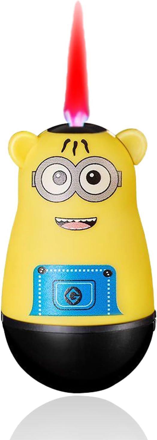 KAIEOMGN Kawaii Cartoon Lighter Refill,Unique Keychain