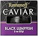 Romanoff Caviar Black Lumpfish, 2 Ounce Jar