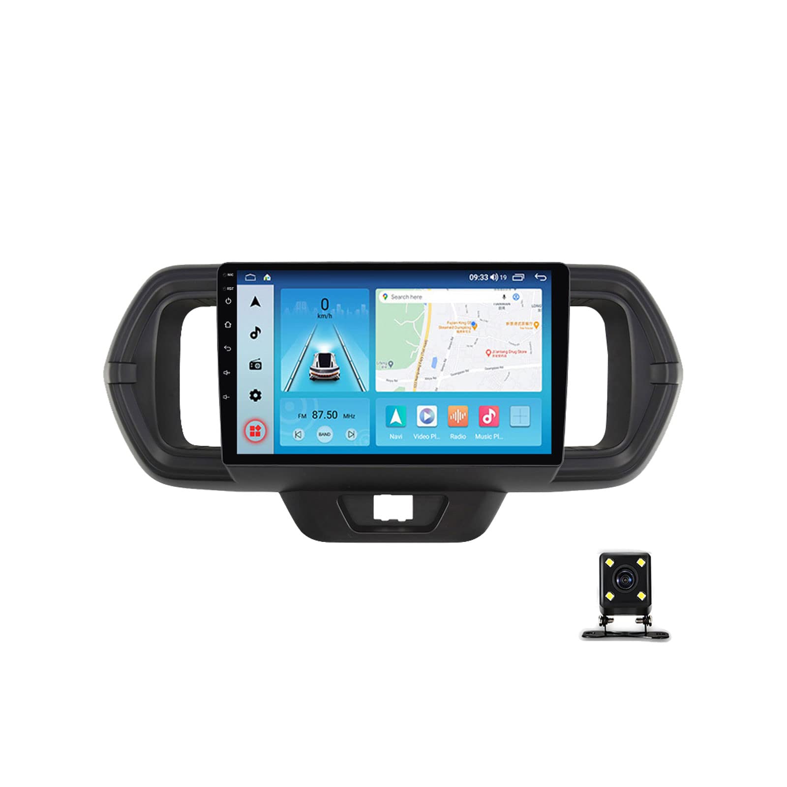 AWESAFE 2-DIN autoradio met navigatie voor Opel, 7 inch touchscreen