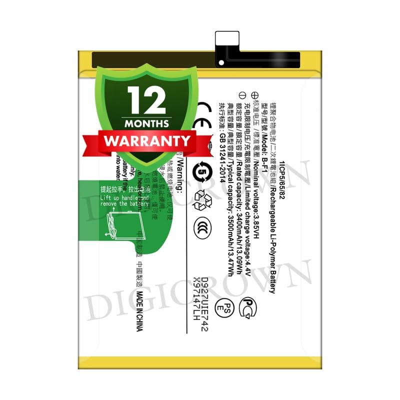 Image of Original B-F1 Battery Compatible for Vivo X23 - (3500mAh) - 1 Year Warranty DF7
