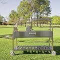TAGWOOD BBQ XL Fully Featured Argentine Grill Santa Maria Grill Style With Clamp grill Stainless Steel | BBQ26SS
