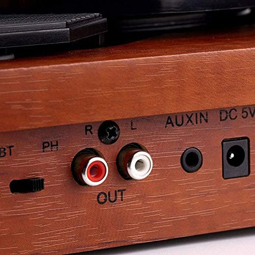 NCRD Player d’enregistrement Vinyle Bluetooth Turntable à 3 Vitesses, Vintage Retro Joueurs Stéréo intégrée - Les Beatles, Paul McCartney, John Lennon, RIngo Starr, George Harrison NCRD Player d'enregistrement Vinyle Bluetooth Turntable à 3 Vitesses, Vintage Retro Joueurs Stéréo intégrée – Image 6