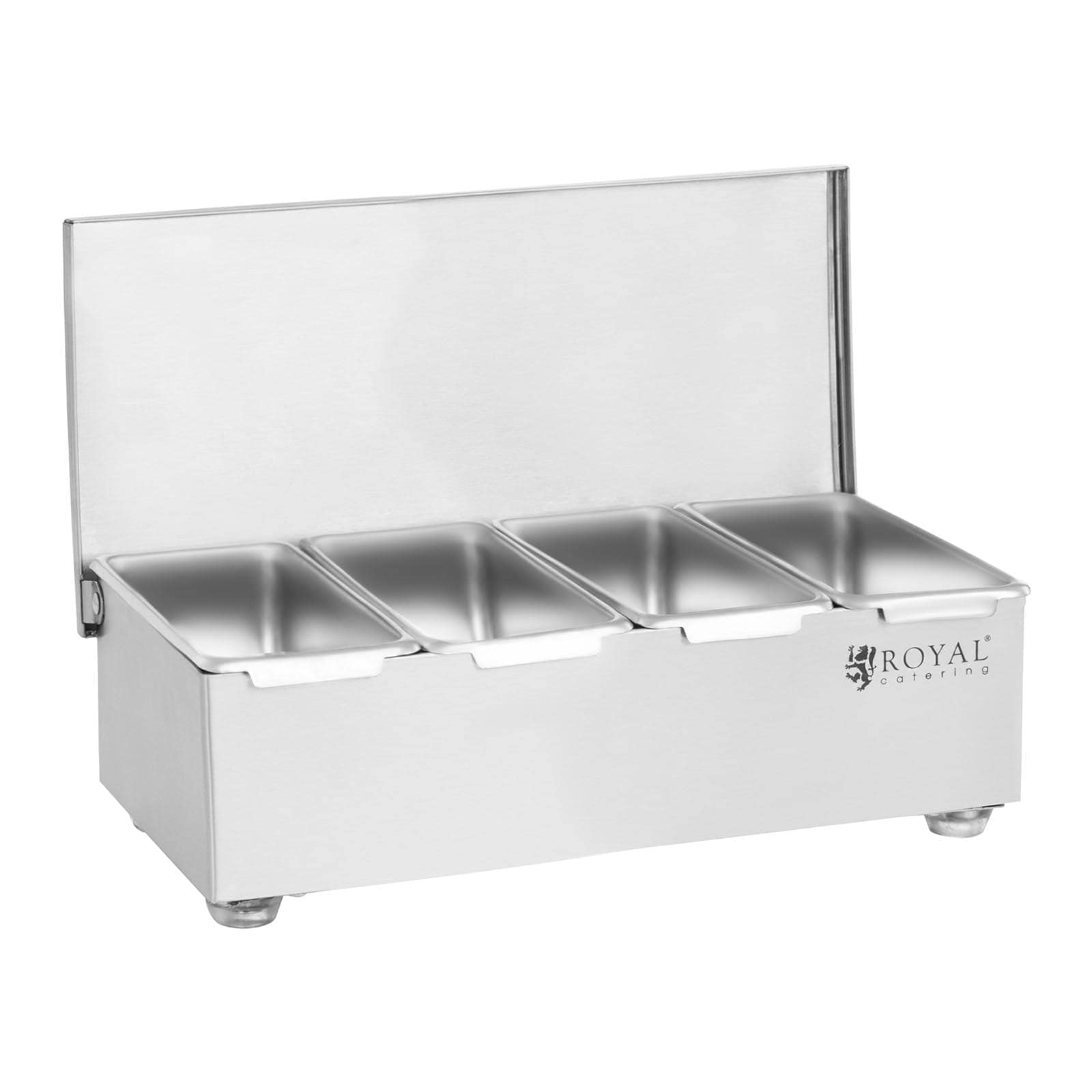 Imbuto Dosatore Royal Catering RC-OF05 - Acciaio Inox 1,8 L Con 3 Punte E Supporto