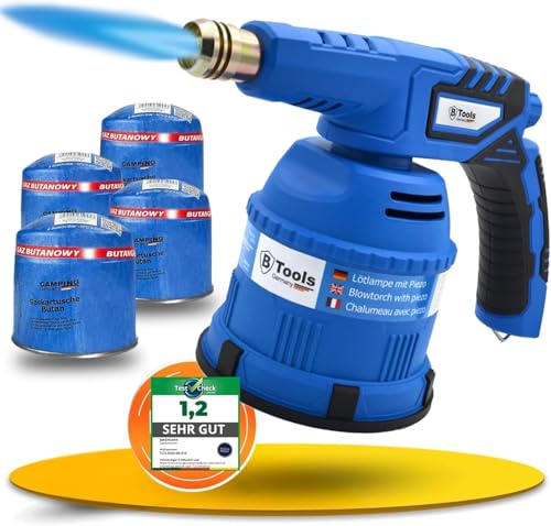 MAGNUM ® Gasbrenner mit Kartusche (4x190g) – Küchenbrenner max. 1300°C