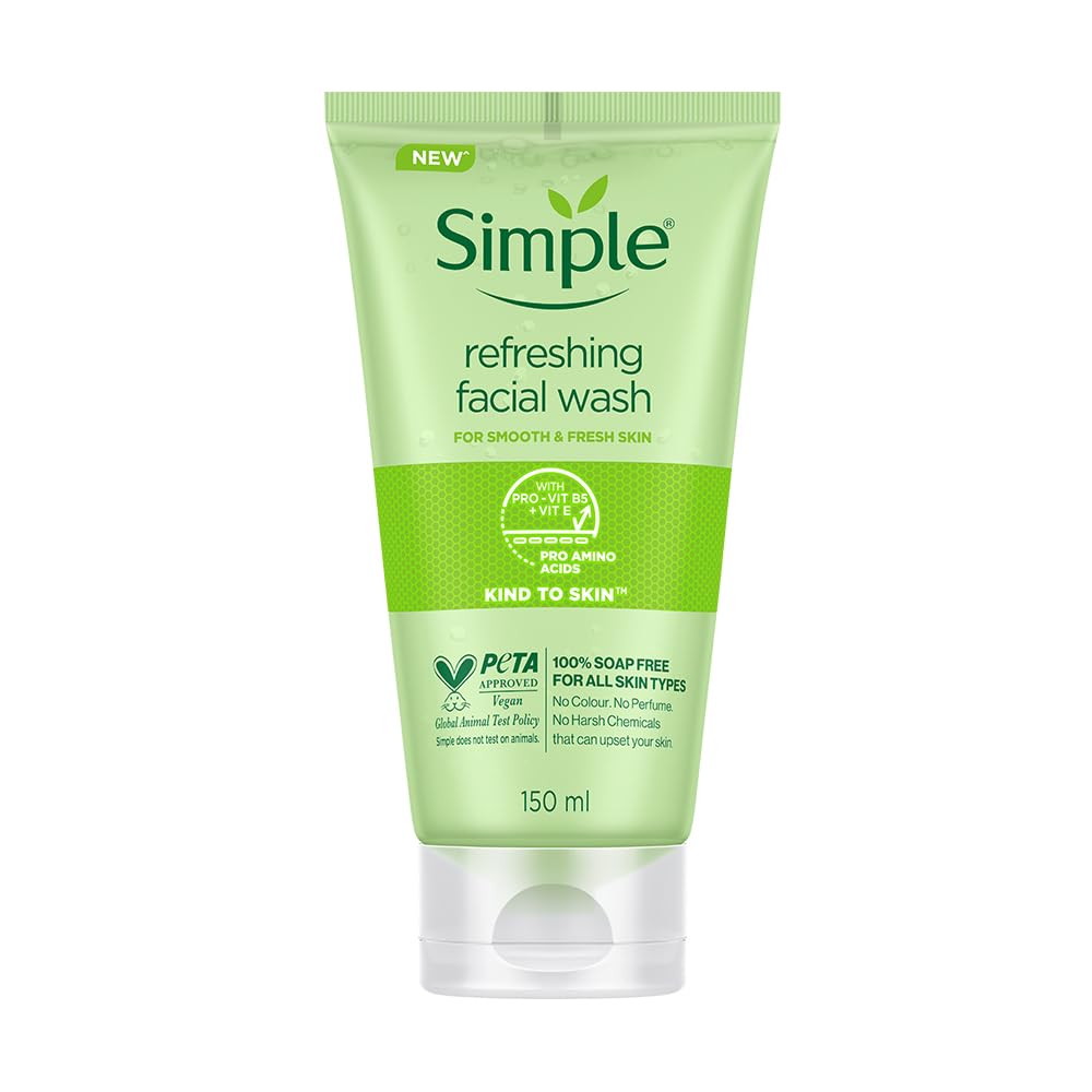 Simple Kind To Skin Refreshing Facial Wash 150 ml Simple Kind To Skin Refreshing Facial Wash 150 ml