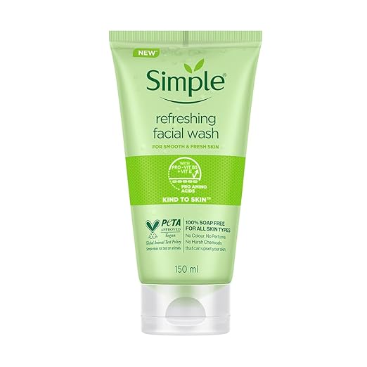 Simple Kind To Skin Refreshing Facial Wash Simple Kind To Skin Refreshing Facial Wash 150 ml
