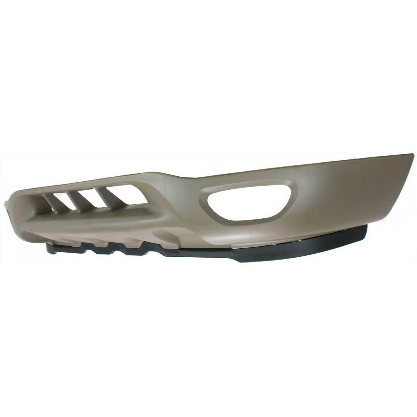 fastgallop Front Lower Valance for Ford for Expedition 1999-2002 for F150 2001-2003 W/Fog Light Holes Beige Plastic Without Tow Hook Cut-out-Bumper Cut-Outs 9591004 XL3Z17626DAA