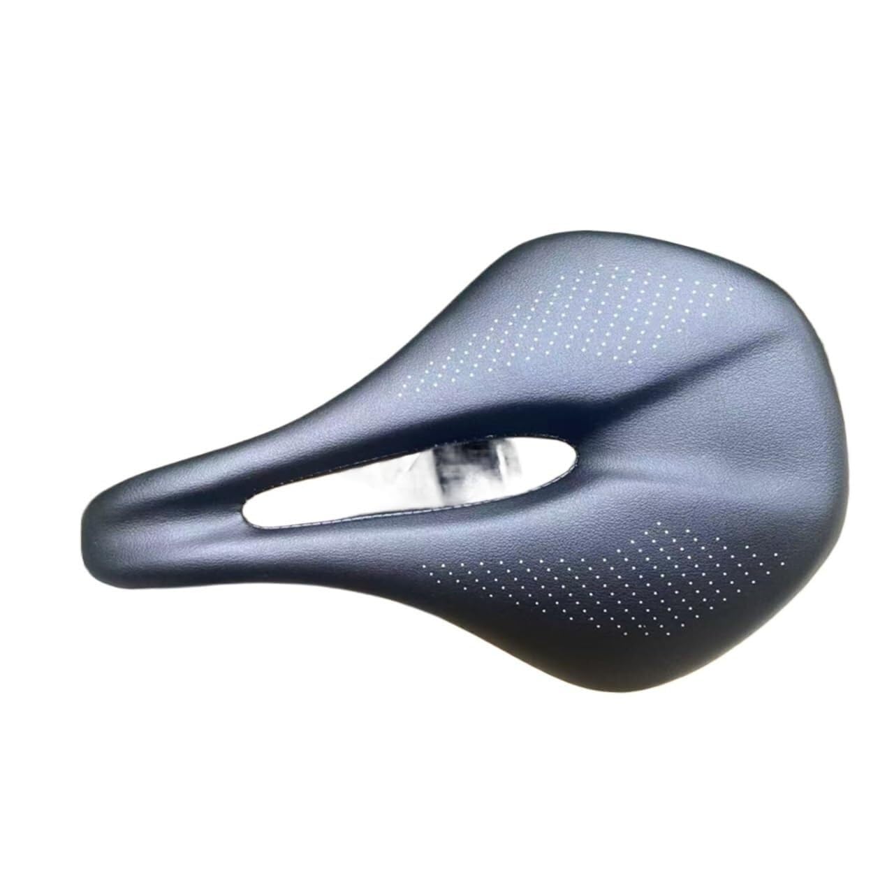 Sella Bici Antiprostata Sedile for Mountain Bike Pu + Sella In Fibra Di Carbonio Road Mtb Bicicletta for Uomo Pista Ciclistica Comfort for Gare Rosso Bianco