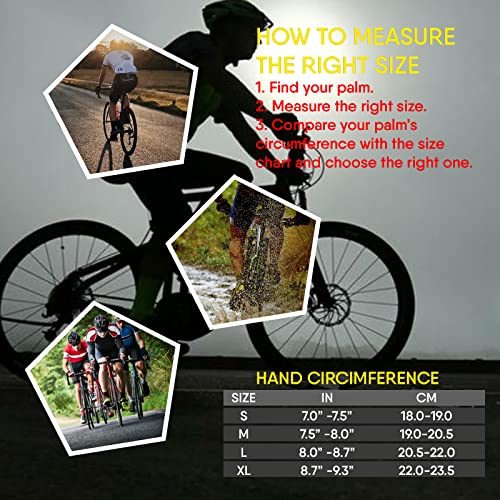 Westwood Fox B0BF1W2X51 Cycling Gloves Half Finger Unisex Padded Grips Palm Bicycle Summer Mtb Bike Gloves thumb #6