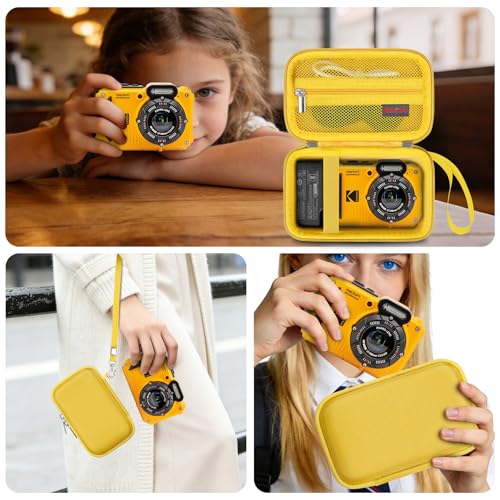 Image of Elonbo Camera Carrying Case for Kodak PIXPRO WPZ2 Waterproof Digital Camera