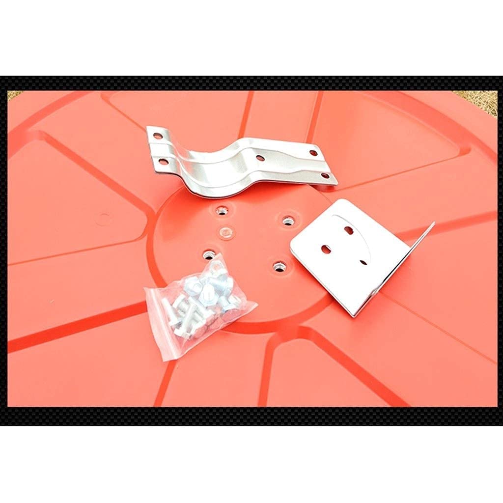 Espejo Convexo de 30-100 cm, inversión giratoria, Resistente a la Lluvia, Espejo Duradero, Seguridad, estacionamiento, estacionamiento, Lente Gran Angular de fábrica (tamaño: 100 c