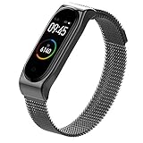 mi band 3 xiaomi carrefour ⌚ Material Durable-- Acoplamiento de acero inoxidable superior con el diseño único del corchete del imán. Durable, impermeable, ecológico y seguro para la piel humana.