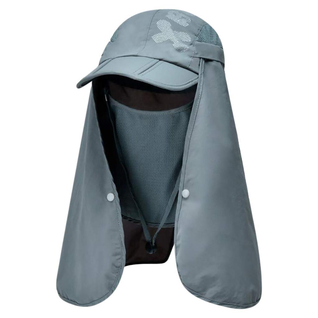 Mens Sun Hats Uk Legionnaires Hat Adult - With Removable Neck Flap Men Womens Mountaineering Fishing Hood Rope Outdoor Shade Foldable Casual Bucket Hat