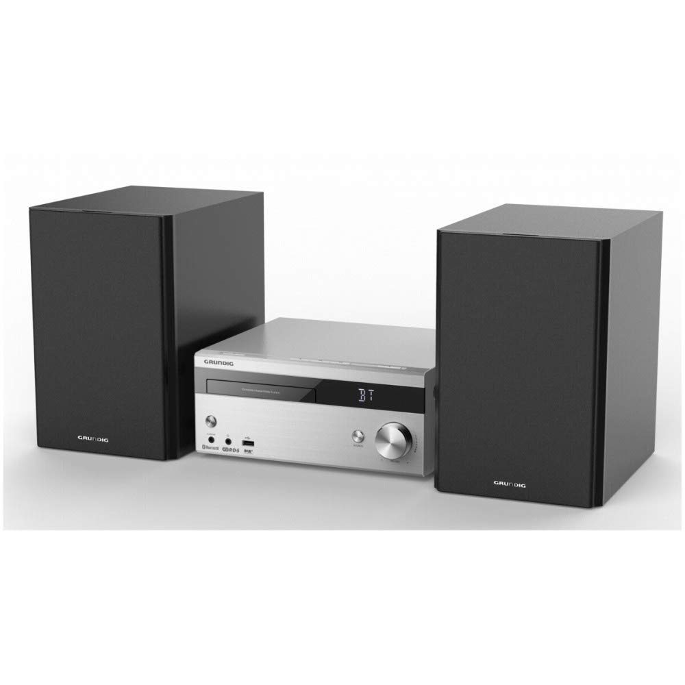 Grundig CMS 4000 BT DAB HiFi System Silber, mit Bluetooth