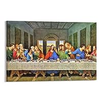 Amazon.co.jp: レオナルド・ダ・ヴィンチ画家最後の晩餐ポスター