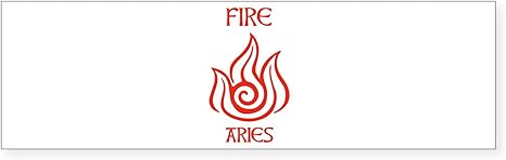 CafePress Fire Sign Symbol Astrology Aries 10