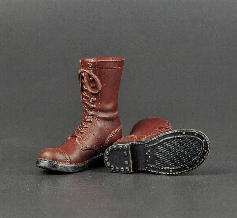 ximitoy 1/6 Scale Army Boots Model for 12" Figure (B Brown)