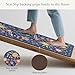 GENIMO Kitchen Mats for Floor 2PCS, Cushioned Kitchen Rugs Non Slip Washable, Farmhouse Anti Fatigue Mat Waterproof, Comfort Standing Mat Rug for Office, Home, Laundry, 17.3