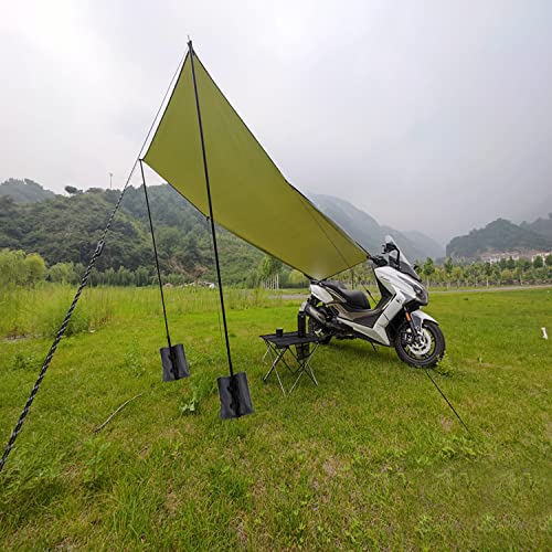 Gewichten voor paviljoen, zandzakken om te vullen, 4 stuks, zandzak verzwaring voor pop-up paviljoen, tenten, parasol… - Image 6