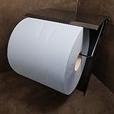 Putztuchrollen-Wandhalter Werkstattrollenhalter aus Metall von Powerpreis24de