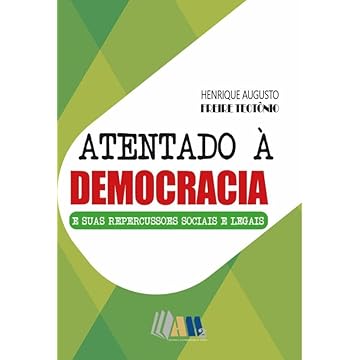 Capa do livro Atentado à Democracia e suas Repercussões Sociais e Legais