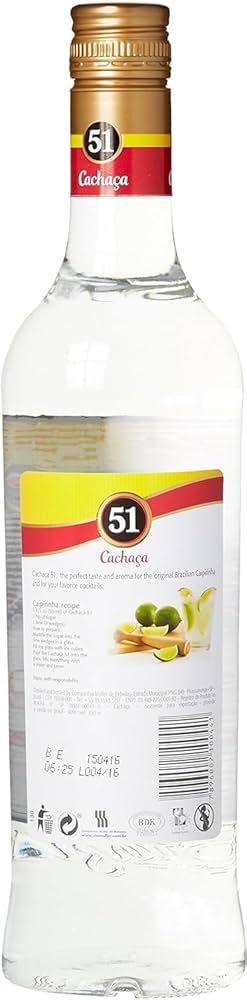 Cachaca 51 : Amazon.sg: Grocery