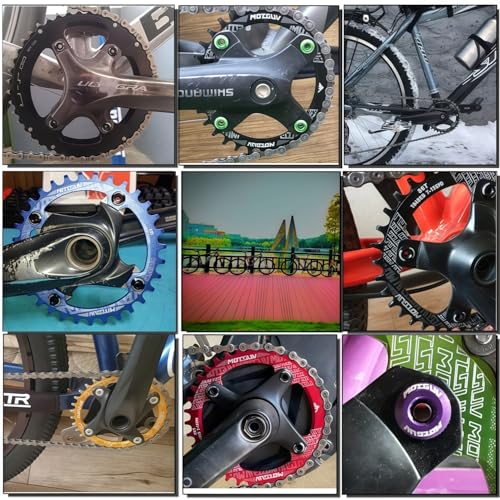 image for YBEKI Pro-Grade 104BCD Chainring (30-52T) CNC 7075-T6 Aluminum Narrow-