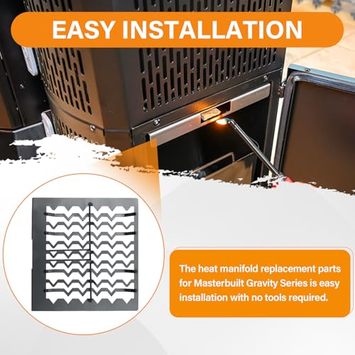 Grill Charcoal Grate Replacement for Masterbuilt Gravity Series 560 800 1050 Digital Charcoal Grill and Smokers MB20040220 MB20041220 MB20041020 MB20040221 MB20040122, Replace Parts: 9004200136 by COMVIEE - Image 5