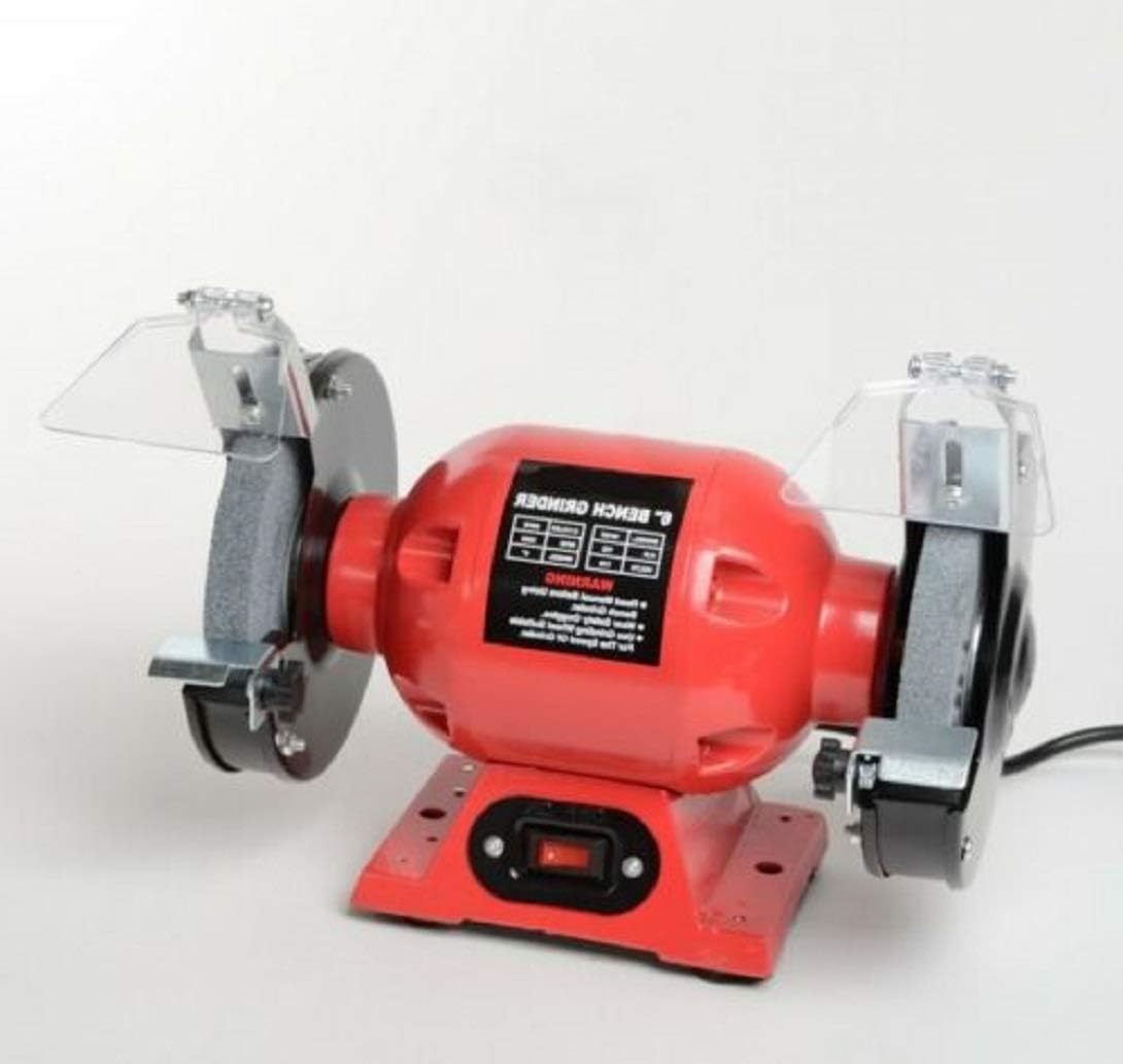 6" Inch Bench Grinder Electric Sharpening Grinding Wheel Stone,Jikkolumlukka