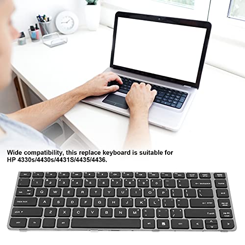 Teclado de laptop Peplacement para notebook HP Probook 4330s 4430s 4431S 4435 4436 Series, teclado A