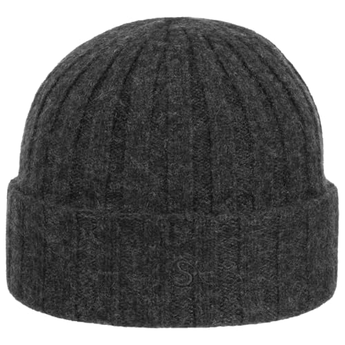 Stetson Surth Cashmere Knit Hat Women/Men Anthracite One Size