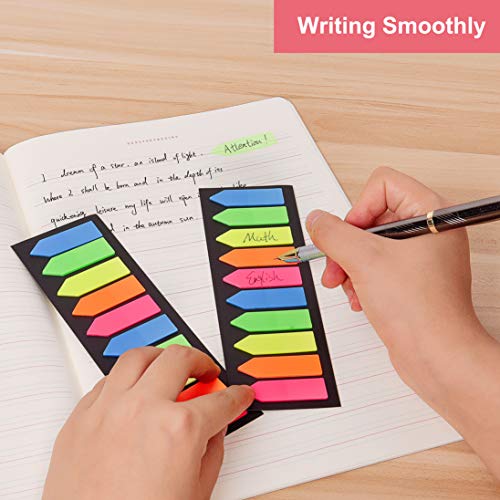 Accesorios para libros Morepack de notas adhesivas tipo neón para estudiar y oposiciones 6