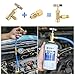 IHOTDER R134A Can Tap,Puncture Style AC Refrigerant Can Tap Valve with R134A Adapter Fittings for 1/4