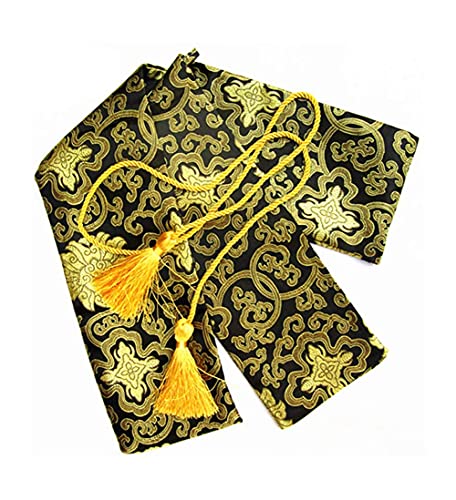 GOONSDS Bolsa De Espada De Seda Katana Espada Cartilla De Bolsa para Samurai Japoneses para Japonés Katana, Wakizashi Y Chi Chi Chi Espadas,A