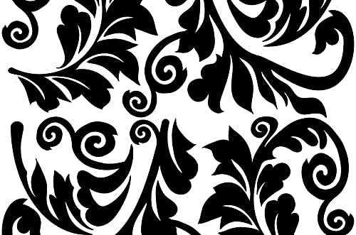 Contact Decorado 45cmx10m Arabesco - 01 Rolo, Plastcover, 100330C, Multicor