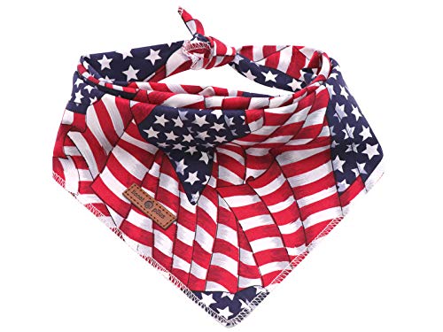 Lionet Paws Dog Bandana for Small Medium Large Dogs, Cat Dog Kerchief Dog Triangle Bibs Scarf for Girl or Boy