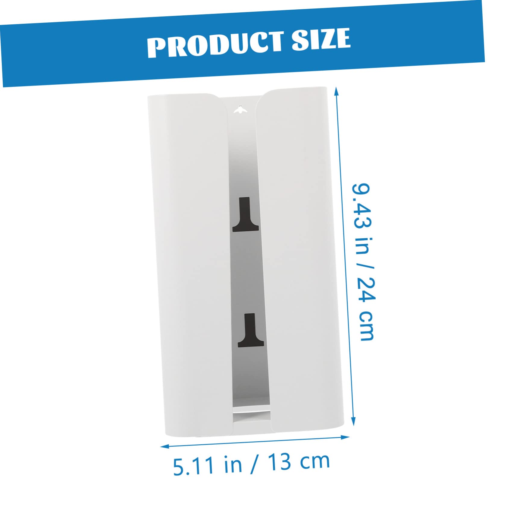 Distributeur Blanc au Acier Magnétique Mouchoirs Carbone