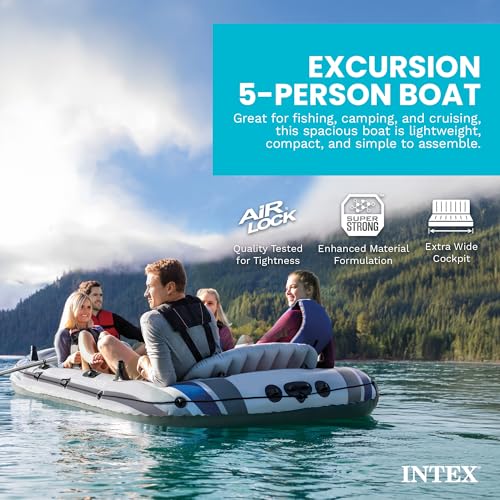 Image of Intex Excursion Inflatable Boat Series