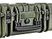 Monoprice Weatherproof Hard Case - 22in x 14in x 8in, OD Green with Customizable Foam, Shockproof, IP67