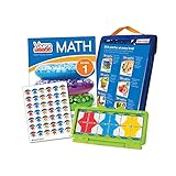 hand2mind VersaTiles Math Practice Take Along Set for First Grade, Self-Checking Workbook System, 64...