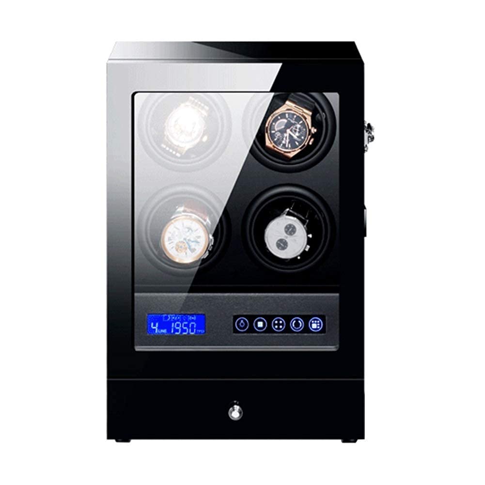 NZPOST Black with LED Backlight Storage Drawer LCD Touch Screen Control Piano Paint Exterior Quiet