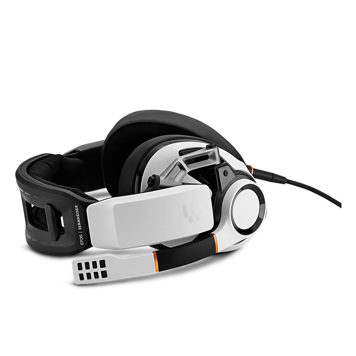 EPOS I Sennheiser GSP 601 - Auriculares para juegos, micrófono con cancelación de ruido, giro para silenciar, diadema ergonómica, almohadillas de espuma, compatibles con PC, Mac, PS4, PS5, Xbox Series